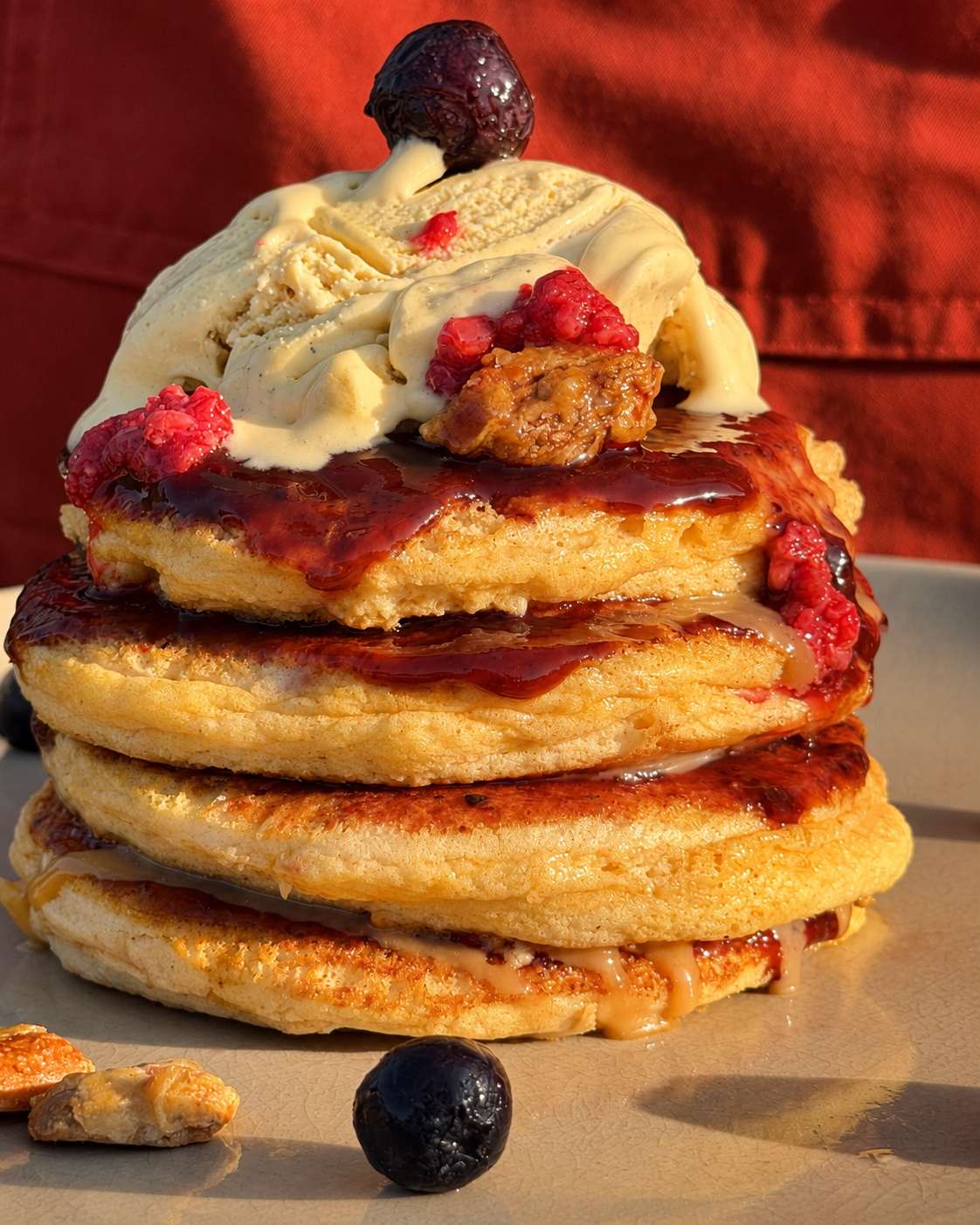 Pile de pancakes